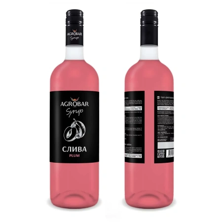 Сироп СЛИВА 1 л /6 АГРОБАР