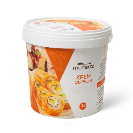  КРЕМ сырный 62-65% 3,3 кг./Милетто