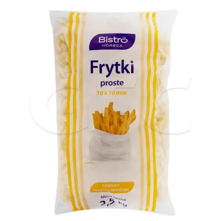 Картофель фри 10*10мм  2,5 кг /5  Bistro Horeca иглотекс
