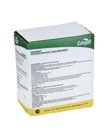 Масло фритюрное  смесь Вегафрай05  7,5 л /1 /104